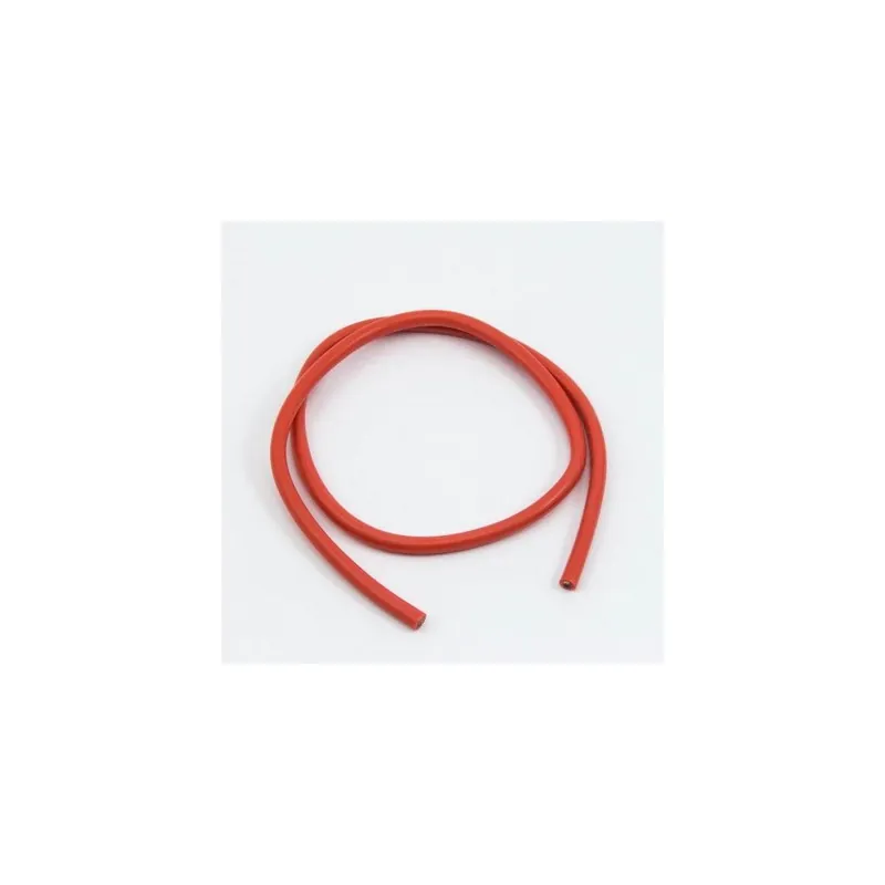 Značkový Silikonový kabel 3,3qmm, 12AWG, 500mm, červený