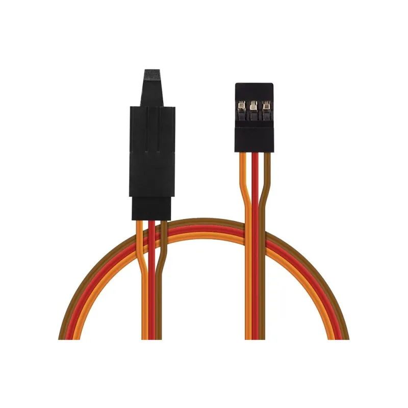 Prodlužovací kabel 90cm JR s pojistkou (PVC) Finální Výprodej