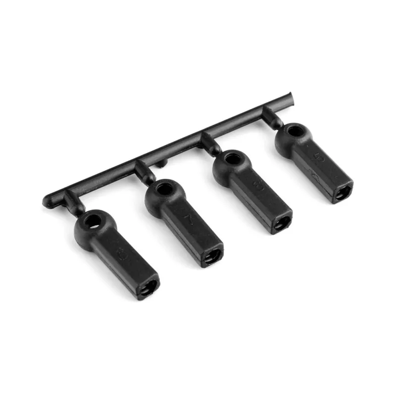 Plastové kloubky 4.9 mm uzavřené (4 ks) Nejlepší Volba