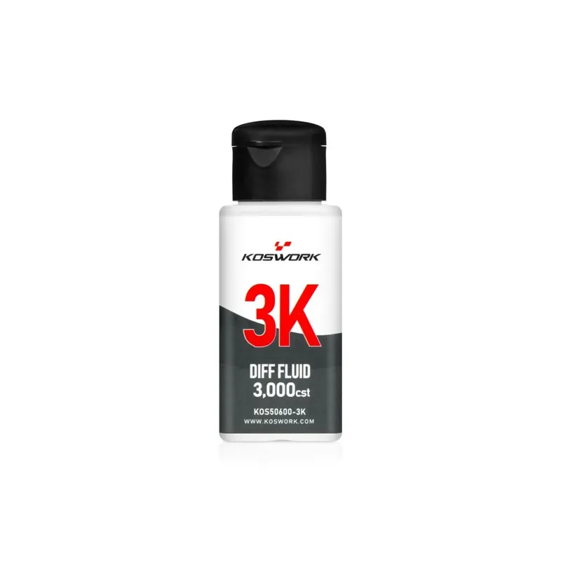 3000cst Silikonový olej do diferenciálu (70 ml) Bezpečná Platba