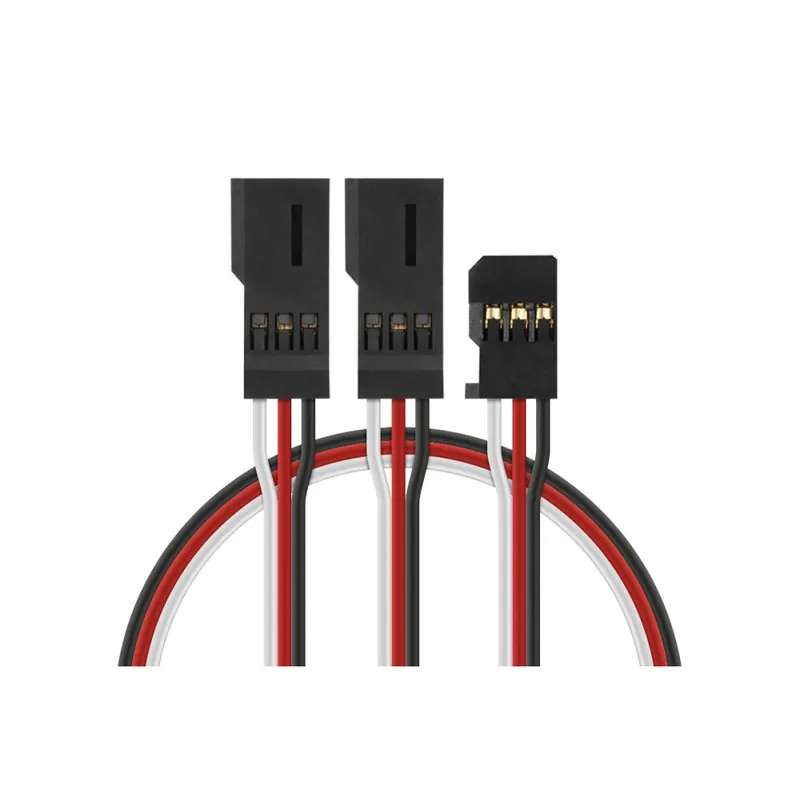 Omezená Nabídka 4702 J "Y"-kabel Futaba plochý silný dlouhý 600mm (PVC)