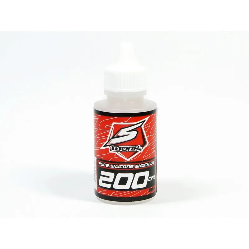 Dokud Zásoby Vydrží SWORKz silikonový olej tlumičů 200Cps, 60ml, 1 ks.