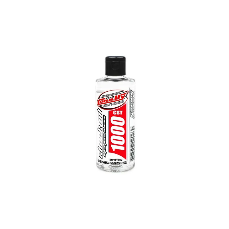 TEAM CORALLY - silikonový olej do tlumičů 1000 CPS (150ml) Omezená Nabídka