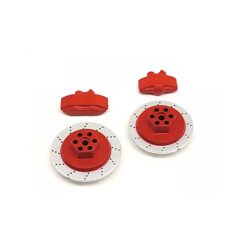 Zlevněný E10 set brzdových destiček - Červený (2ks)