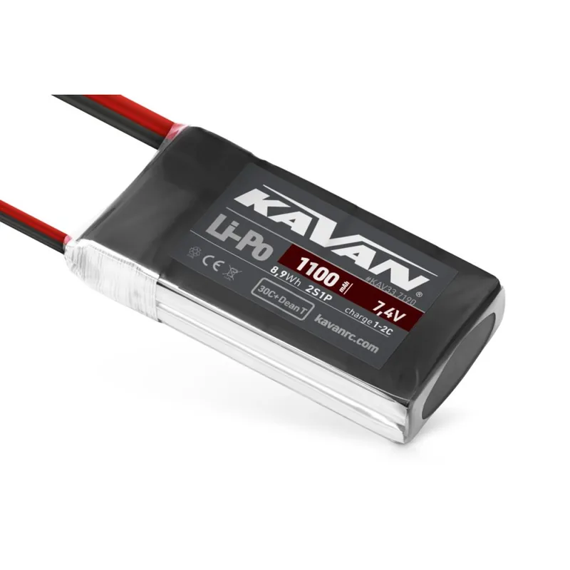 KAVAN Li-Po 1100mAh/7,4V 30C + Dean T Odeslání Ihned