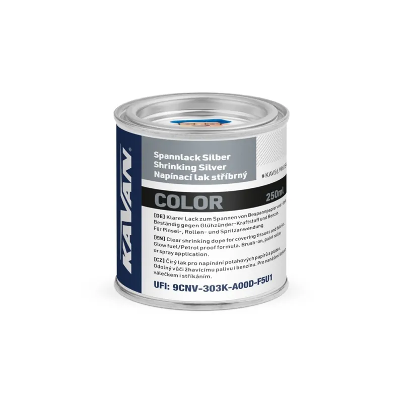KAVAN napínací lak COLOR, stříbrný, 250ml Omezená Nabídka