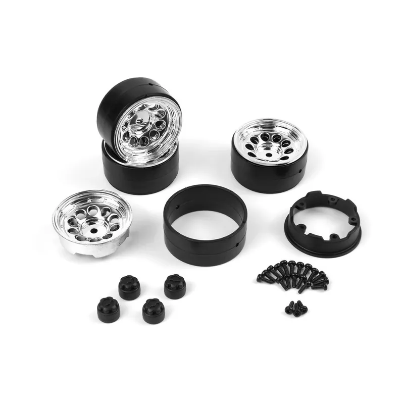 CS-10 Beadlock disky 1.2in (chromové/4ks) Nízká Cena