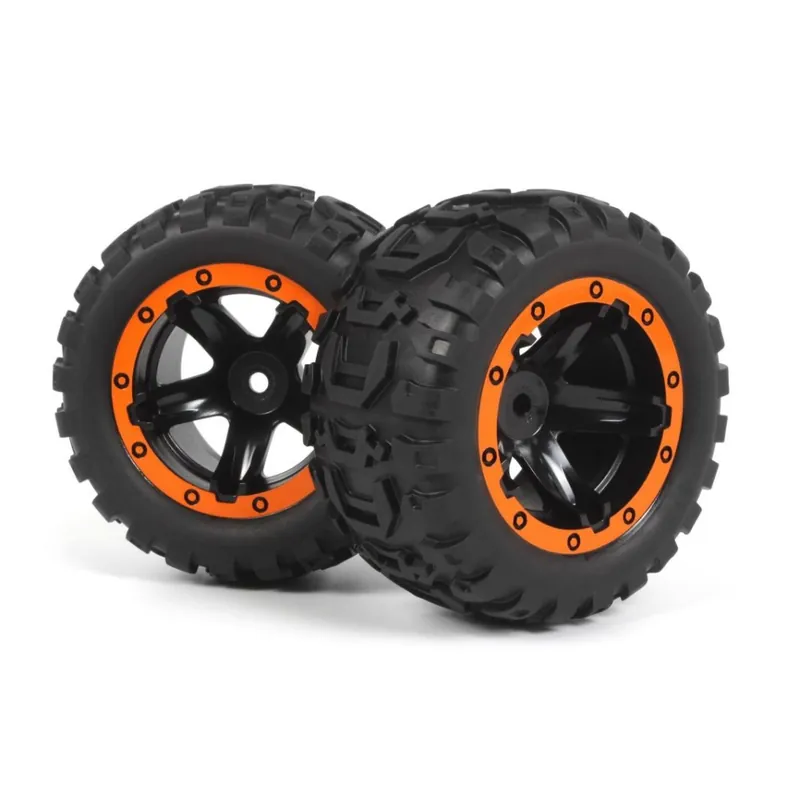 Cenově Výhodný Nalepené gumy 1/16 MT Oranžové 2ks