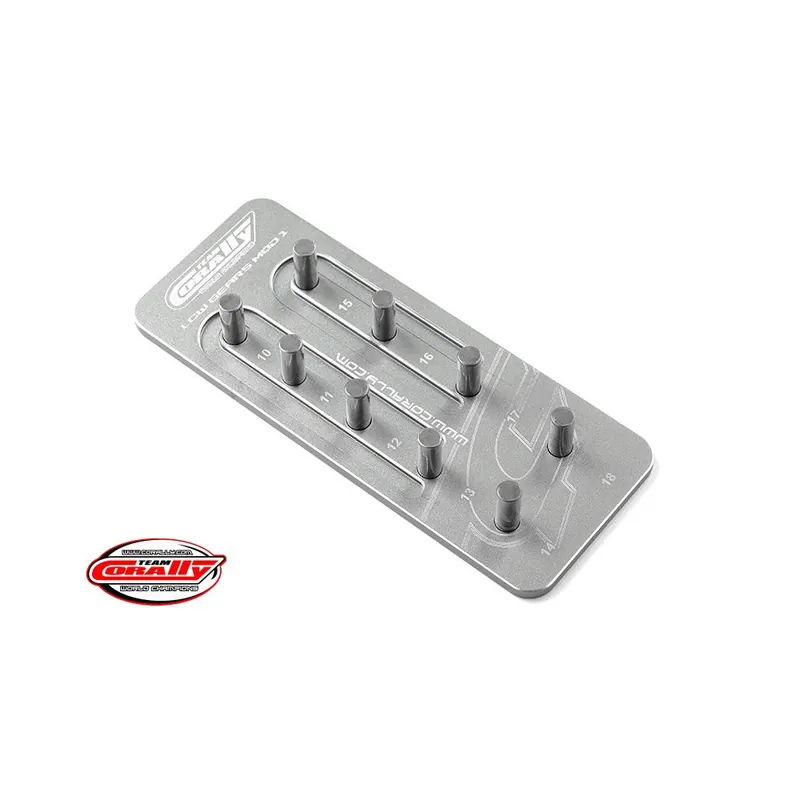 Finální Výprodej Hliníkový držák pastorků M1.0/5,0mm hřídel (pro devět pastorků)
