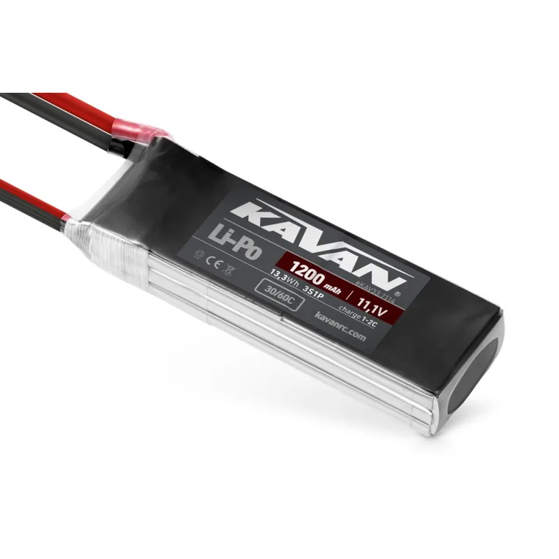 KAVAN Li-Po 1200mAh/11,1V 30/60C Air pack Rychlé Dodání