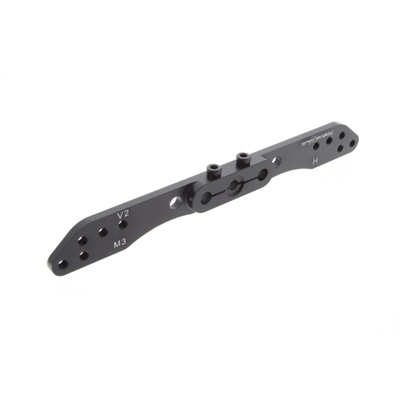 Servo páka 114mm oboustranná 24zubů (černá), pro serva H Výhodná Nabídka