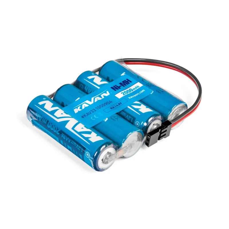 KAVAN NiMH AA 2000mAh/4,8V Rx Levný