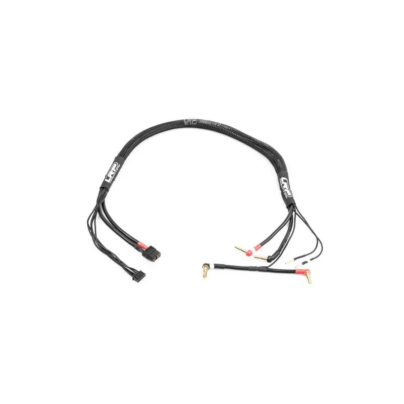 Nabíjecí kabel 60cm 2x2S LiPo HARDCASE z XT60 na P4/5 včetně balančního konekt. XH Cenově Výhodný