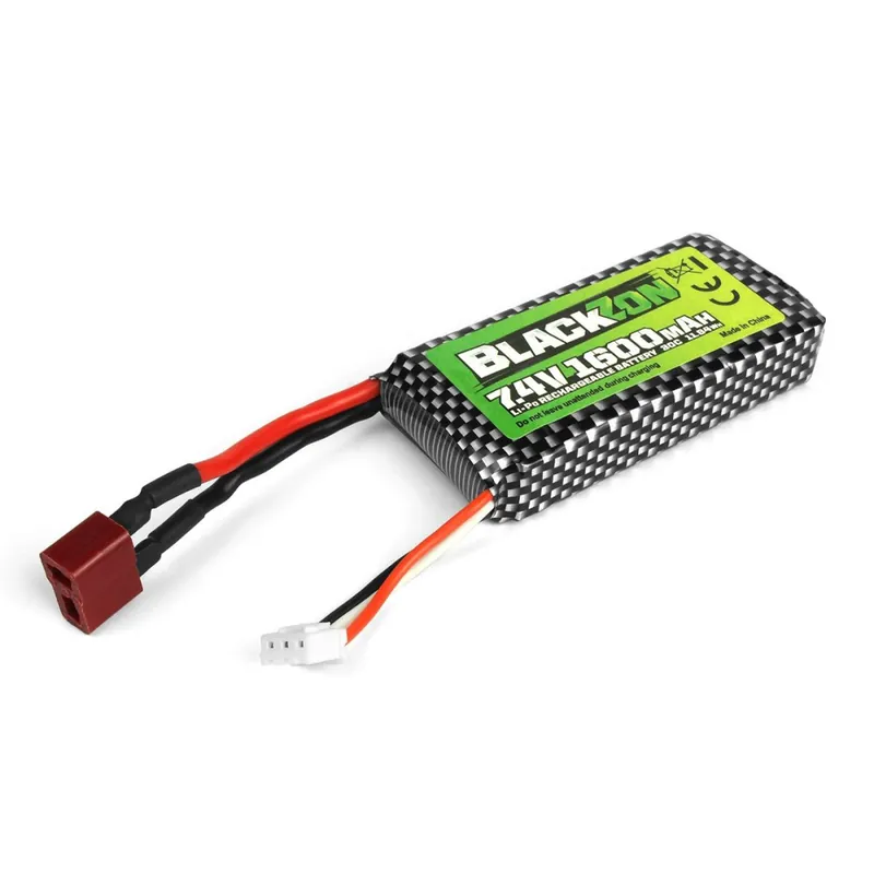 LiPo akumulátor 7.4V, 1600mAh, konektor T-Dean Sezónní Sleva