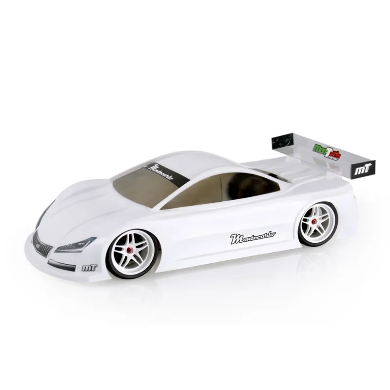 Karoserie čirá Mon-Tech MONTECARLO 1/10, lehká (190 mm) Omezená Nabídka