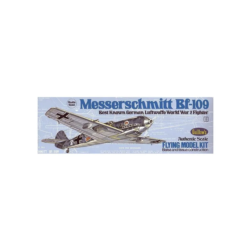Vrácení Zdarma Messerschmitt Bf-109 (419mm)