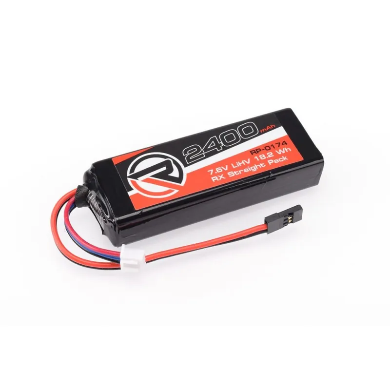 2400mAh 7,6V LiHV přijímačová sada (pro Associated/Mugen/Sworks/Xray apod.) Vrácení Zdarma