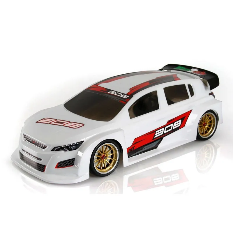 Levný Karoserie čirá Mon-Tech 308 TCR 2.0 RX FWD/RALLY 1/10 (190 mm)