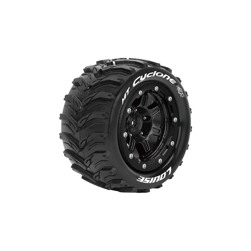 Cenově Výhodný MT-CYCLONE SOFT 1/10, černé disky 1/2 offset 17mm hex, 2 ks