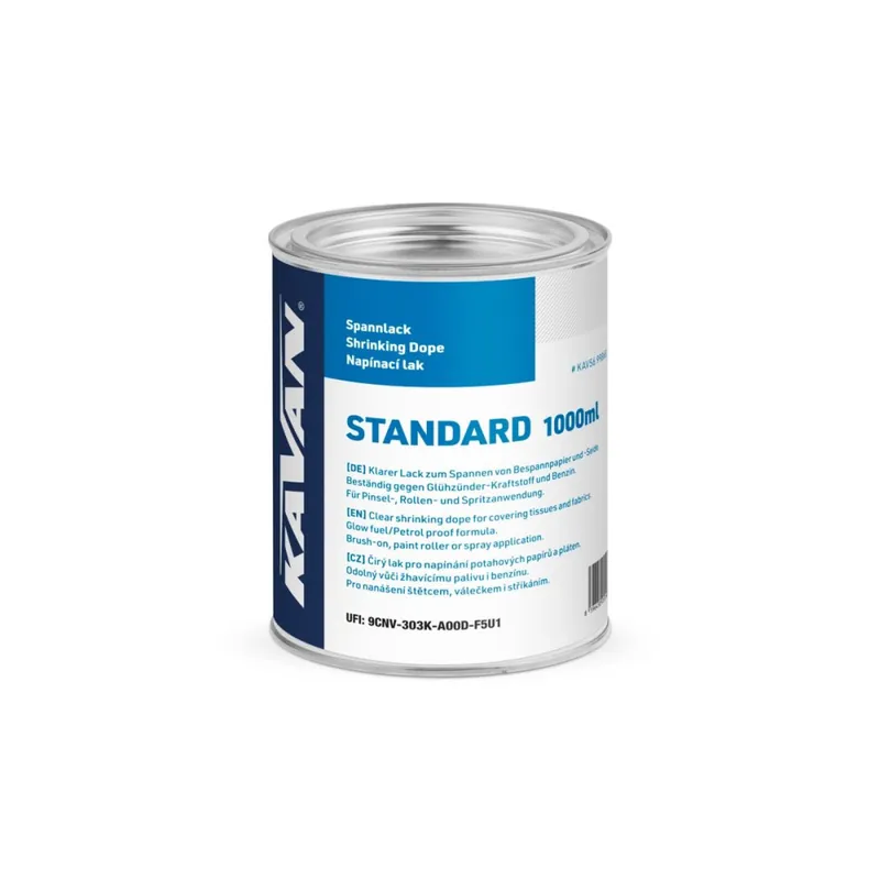 KAVAN napínací lak STANDARD, 1000ml Oblíbený