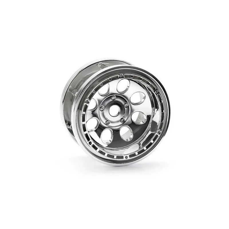 Rock 8 chromované disky (55x36mm/2ks) Výprodej