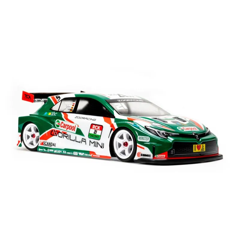 Značkový Karoserie čirá Gorilla MINI M-chassis touring car - 0,7 mm