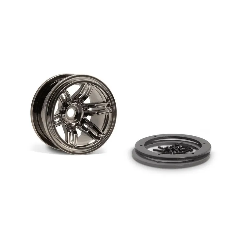 2.2 Rocksters Beadlock černý chromový disk Top Prodej