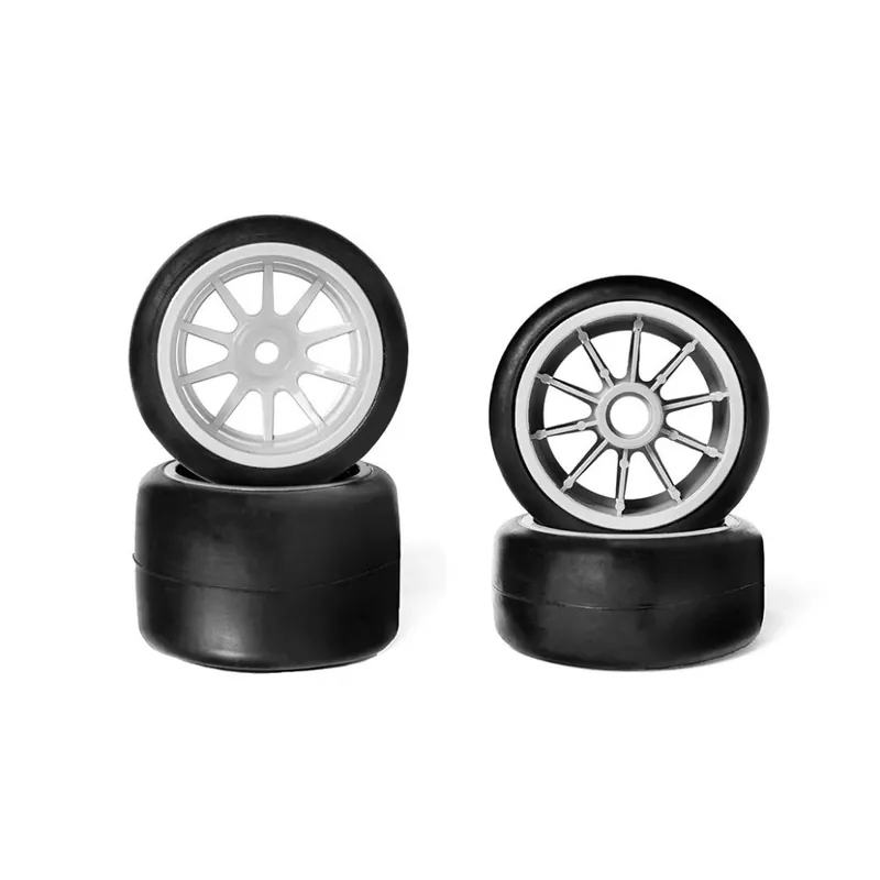 Vrácení Zdarma Hot Race F1 1/10 bezd. pneumatiky nalepené pro Asfalt 4ks.