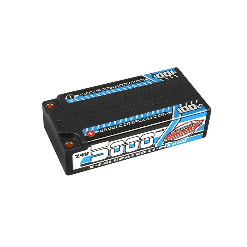 X-CELERATED 100C LiPo Shorty Hardcase-5000mAh-7.4V-G4 (35,52Wh) Akční Nabídka