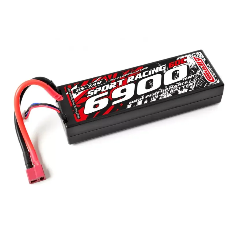 Autentický Sport Racing 60C - 6900mAh - 7,4V 2S - LiPo Stick Hardcase - T-Dean
