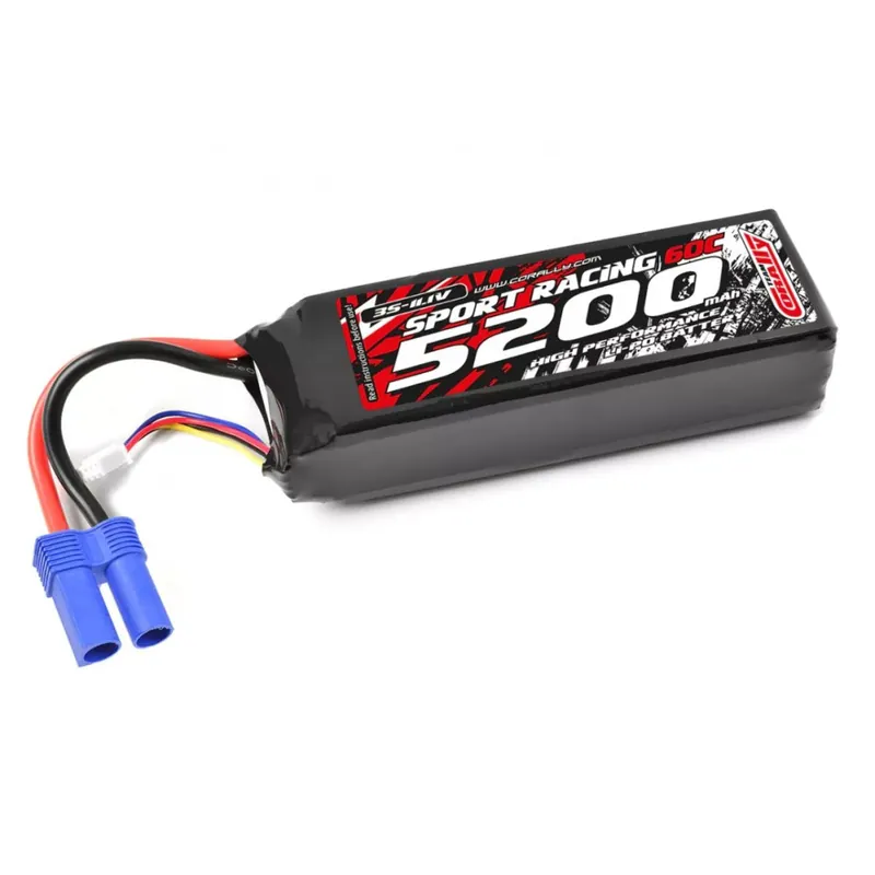 Poslední Šance Sport Racing 60C - 5200mAh - 11,1V 3S - LiPo Semi-Soft case - EC5