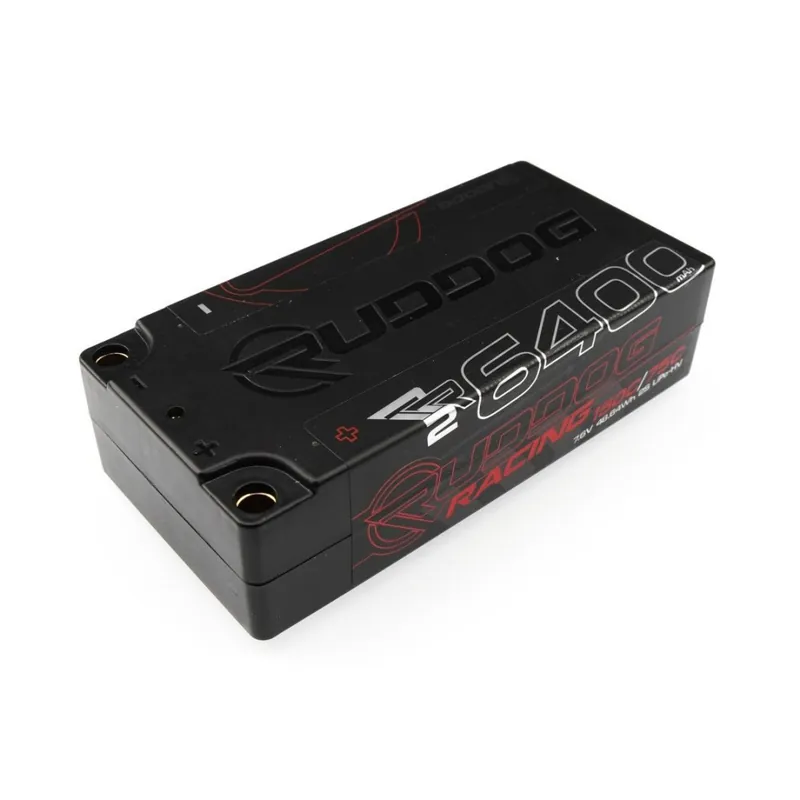 RUDDOG Racing RR2 6400mAh 150C/75C 7.6V 25mm Short Stick Pack LiPo-HV akumulátor Akční Nabídka