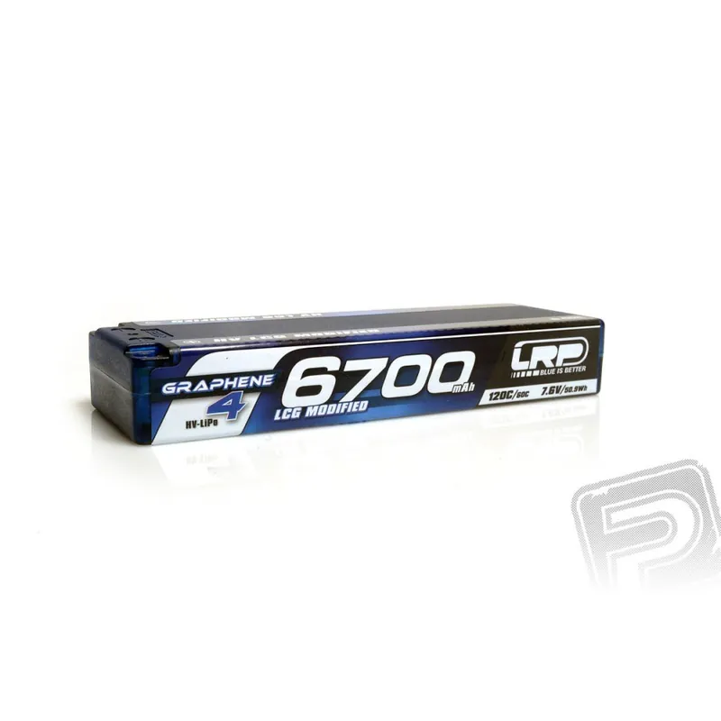 HV LCG Modified GRAPHENE-4 6700mAh Hardcase Akku - 7.6V LiPo - 120C/60C Nakupujte Hned
