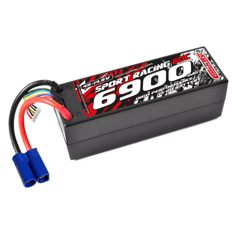 Sport Racing 60C - 6900mAh - 14,8V 4S - LiPo Stick Hardcase - EC5 Poslední Šance