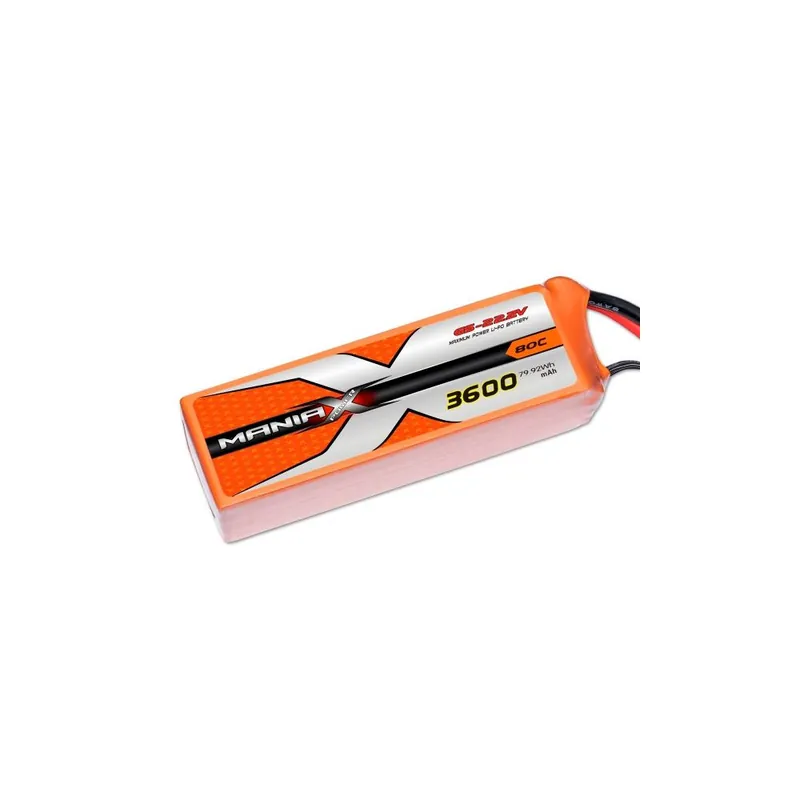 Kup Teď ManiaX Lipol 22.2V 3600mAh 80C