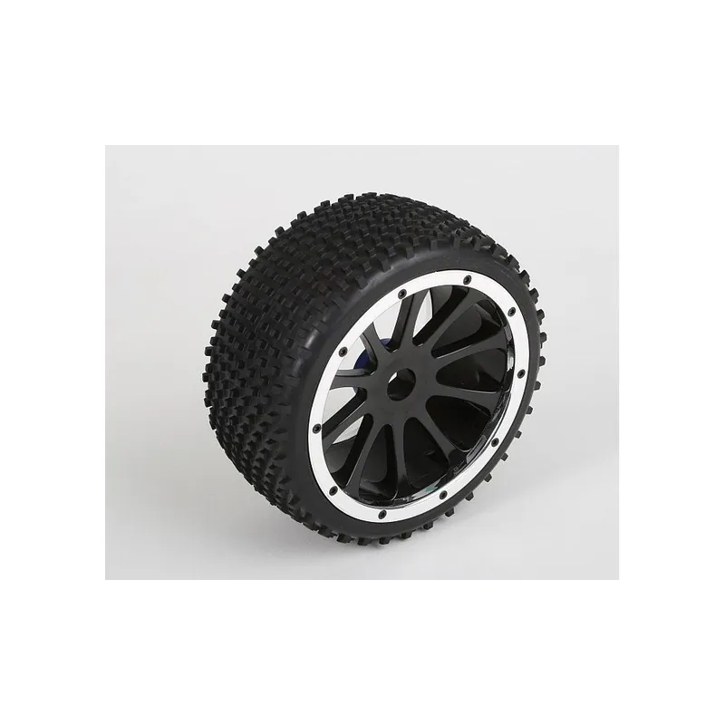 Gumy nalepené, BUGGY, černý disk, 2ks, 1/5 Super Cena