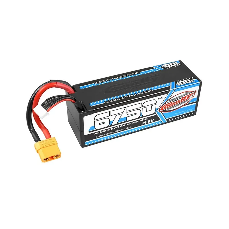 Speciální Cena X-CELERATED 100C LiPo Stick Hardcase-6750mAh-14.8V-XT90 (99,90Wh)