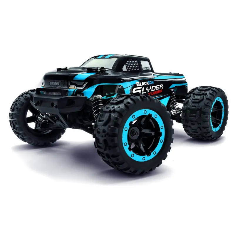 Akce Slyder MT Turbo 1/16 4WD 2S Brushless - Modrý