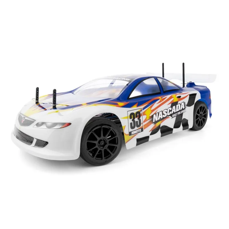 HiMOTO 1 10 Onroad NASCADA Brushless 2,4 GHz RTR set, modrá Aktuální