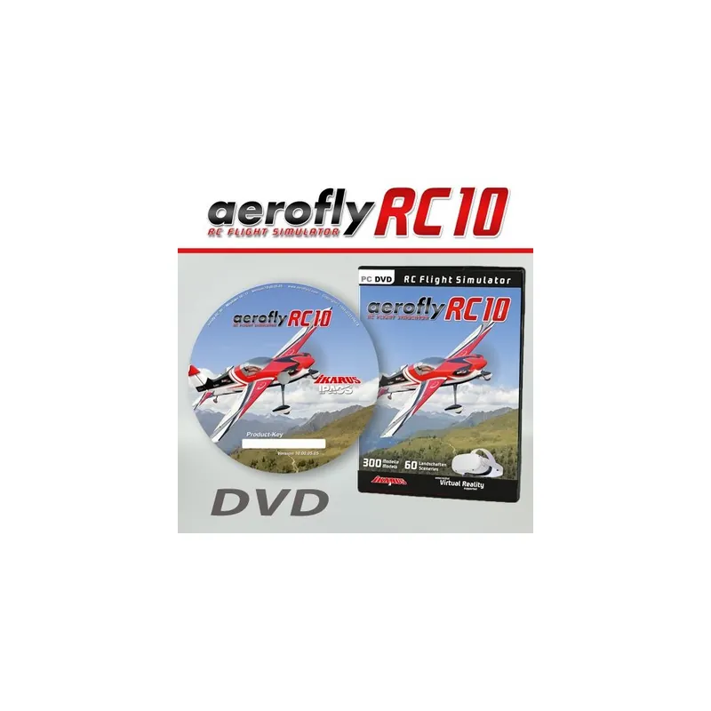 Koupit Online Aerofly RC10 na DVD pro Win8.1/10/11