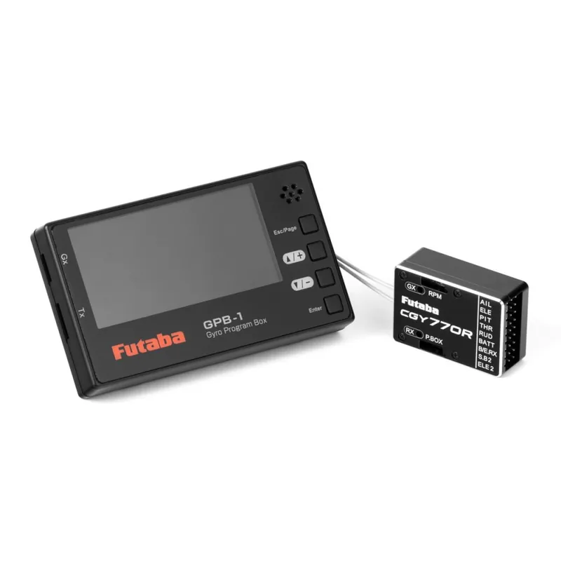 Cenový Hit Futaba CGY770R s GPB1 FBL jednotka