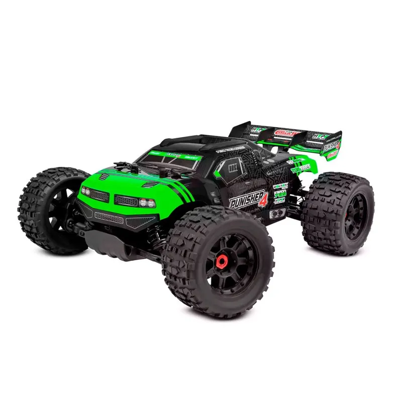 PUNISHER-4 - Monster Truck 4WD 3-4S - RTR - zelená Speciální Cena
