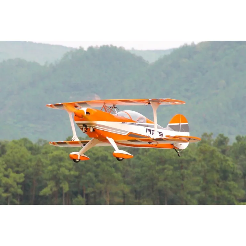 87" Pitts S2B Oranžový (2,2m) Značkový