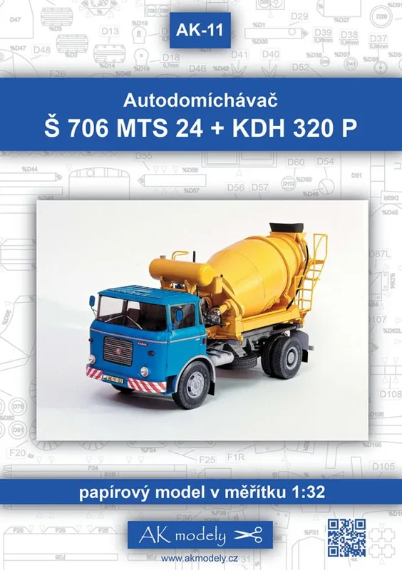 Autodomíchávač Š706 MTS 24 + KDH 320P Přímo Od Výrobce