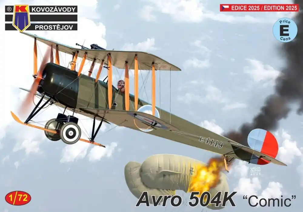 Avro 504K"Comic" 1/72 Speciální Cena