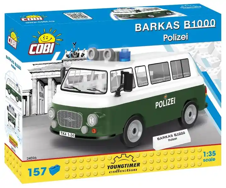 Objednat Nyní Barkas B1000 Policie - Plastová stavebnice COBI