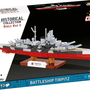 Bitevní loď Tirpitz WWII - Plastová stavebnice COBI Autentický