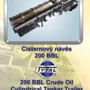 Cisternový návěs Tytal 200 BBL Expresní Doručení