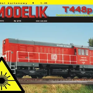Dieslová lokomotíva T448p - Laserové doplňky - kostra, detaily, díly kol Vrácení Zdarma