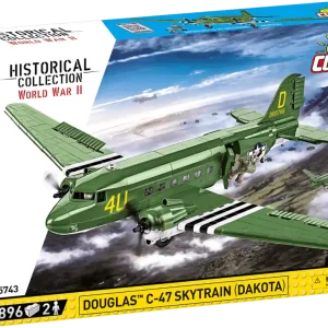 Akční Cena Douglas C-47 Skytrain (Dakota) WWII - Plastová stavebnice COBI